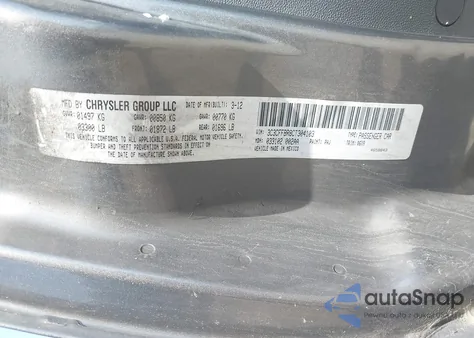 2012 Fiat 500 Sport z USA, uszkodzony, nr VIN 3C3CFFBR8CT304103